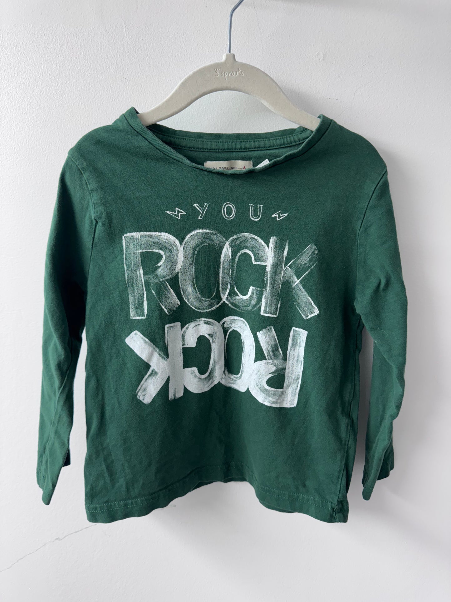 Zara Boys Long Sleeve - Size 5T