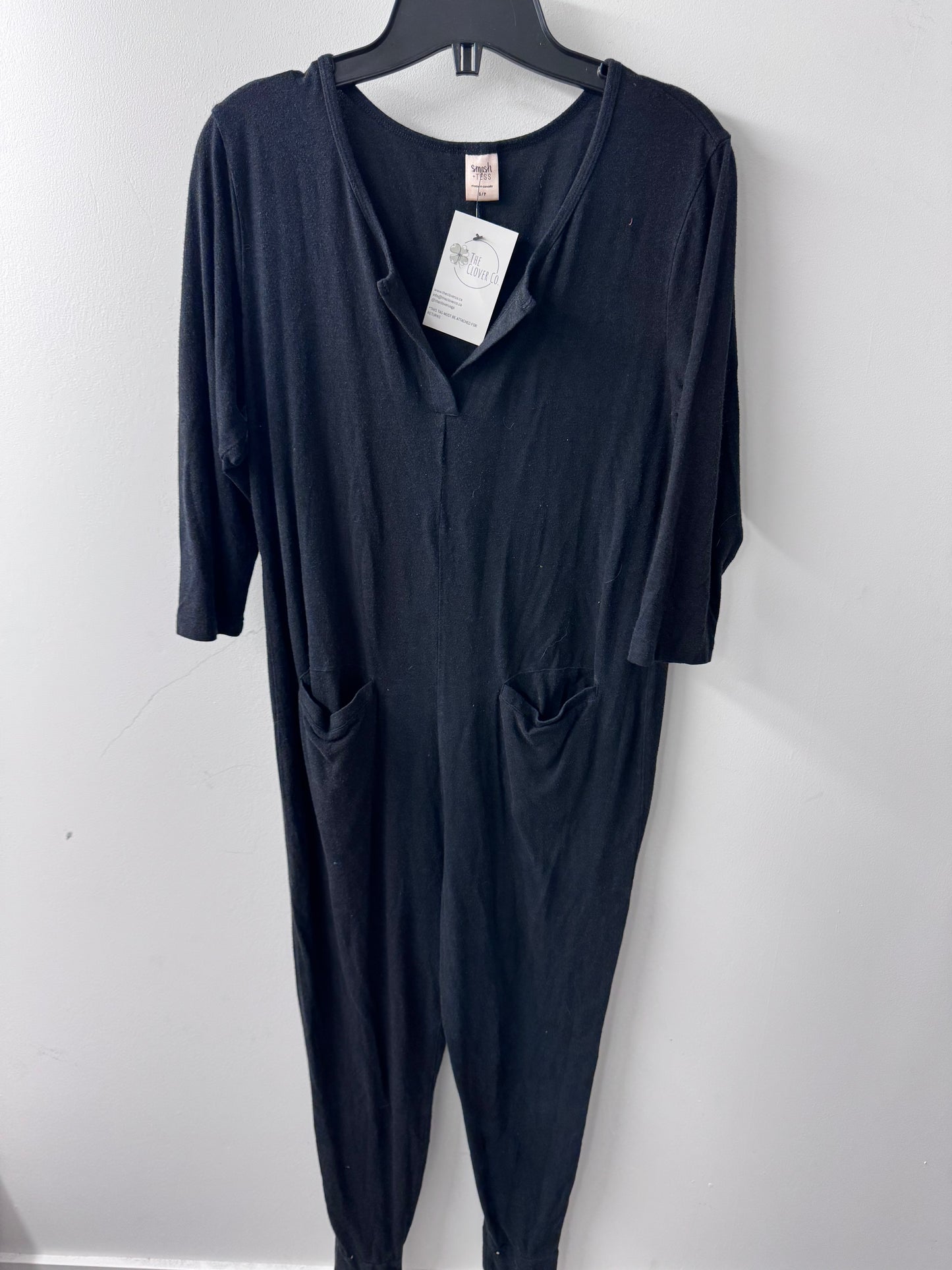 Smash + Tess Monday Romper Black - Size Small