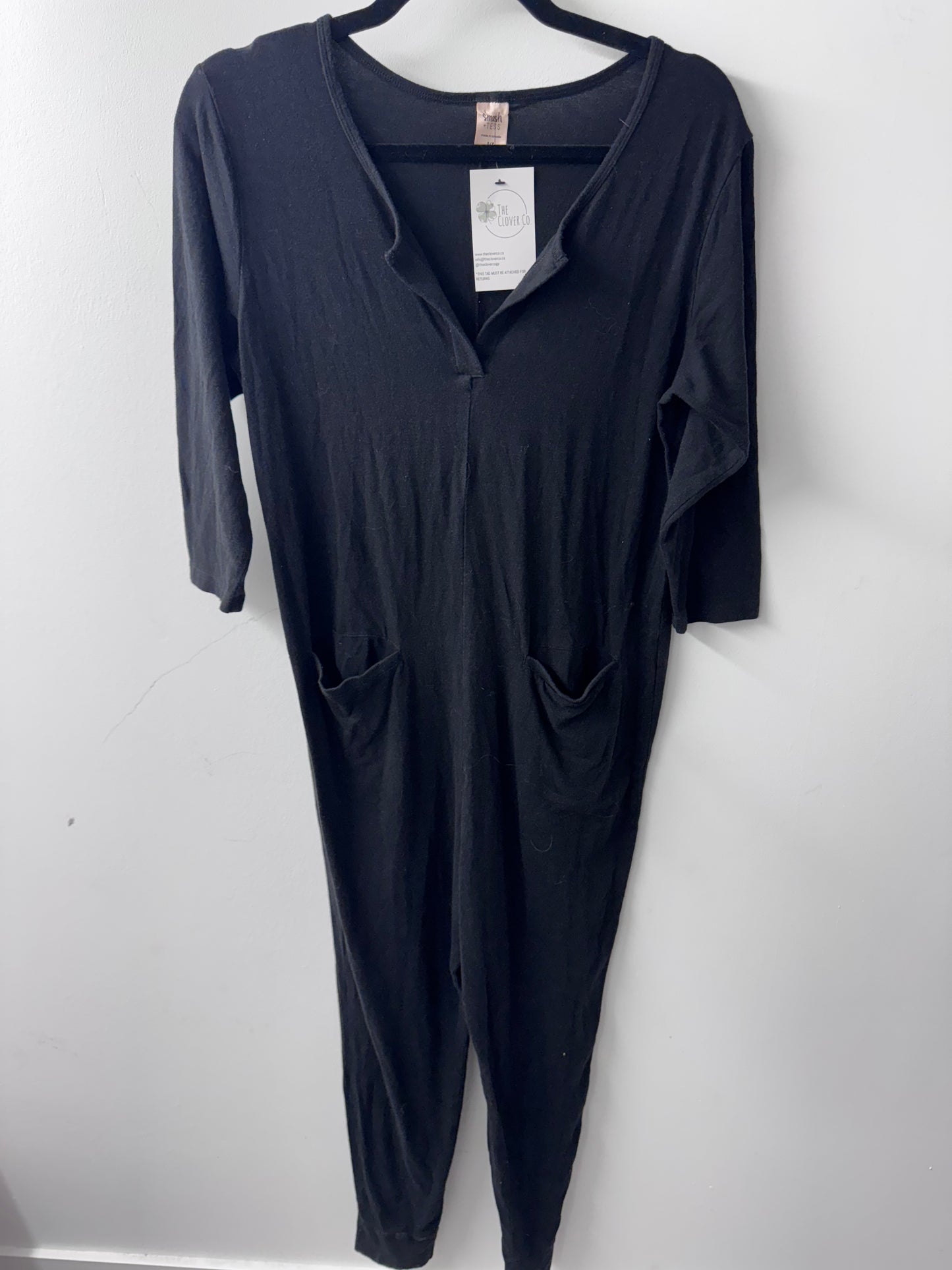 Smash + Tess Monday Romper Black - Size Small