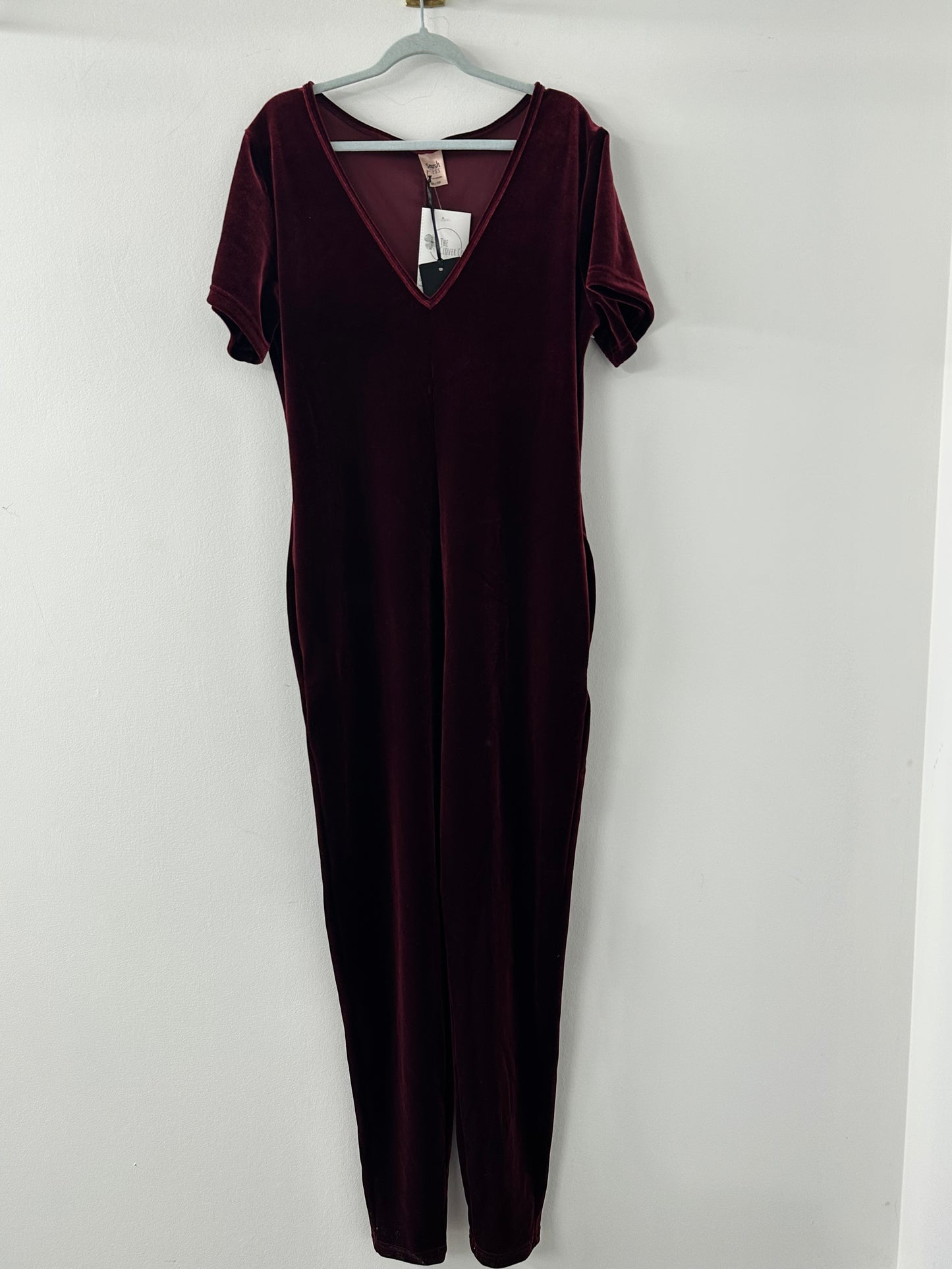 Smash + Tess Velvet Romper - Size XXS