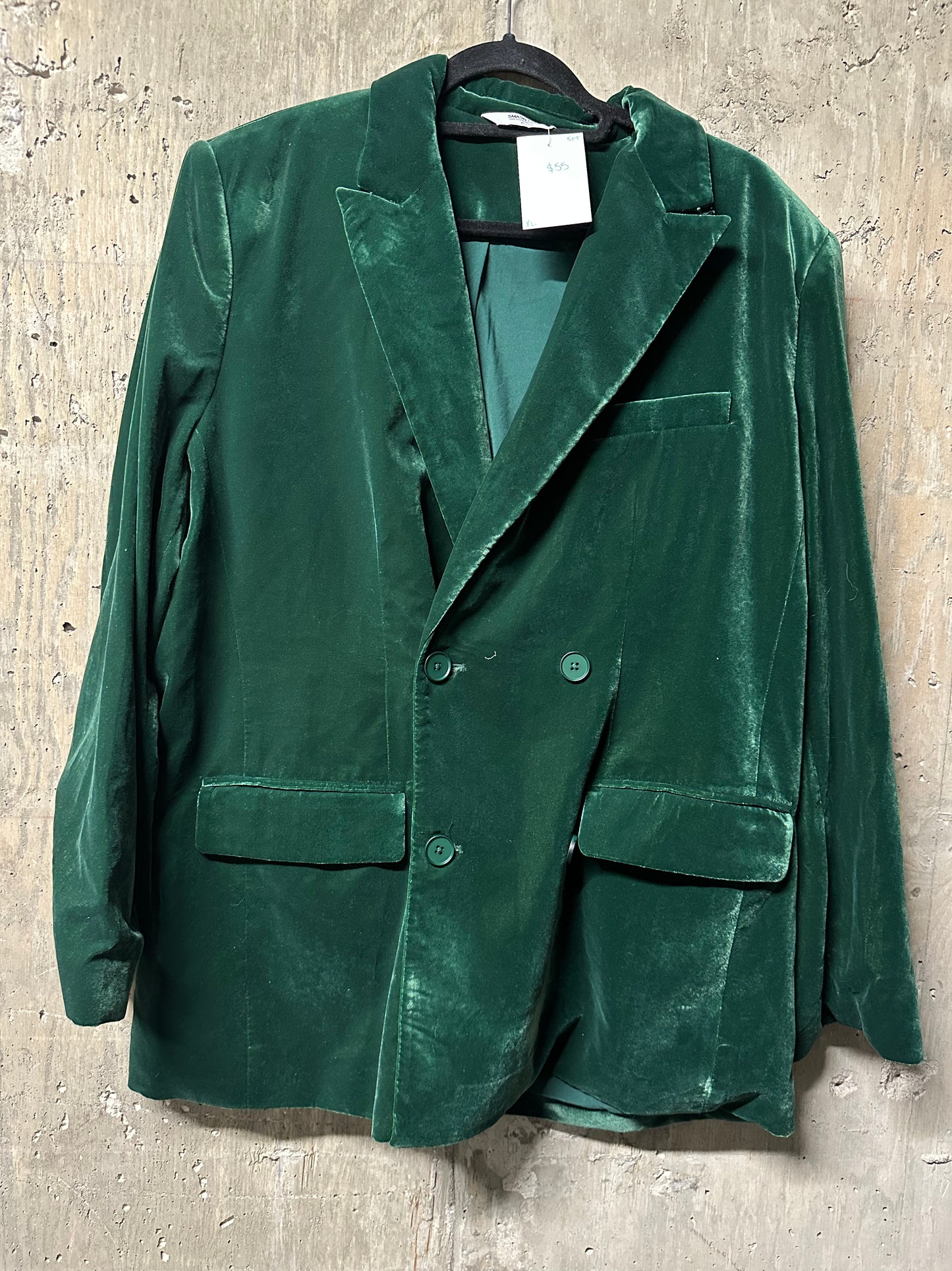 Smash & Tess Velvet Blazer Sz XL