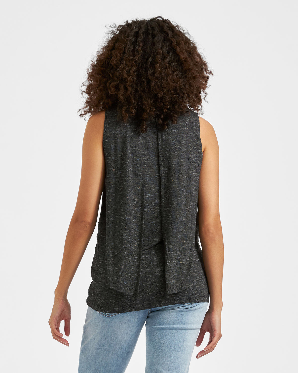 Ripe Summer Swing Back Nursing Tank Grey XL