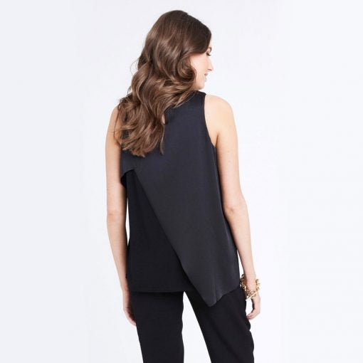 Ripe Maternity & Nursing Assymetric Top sz med