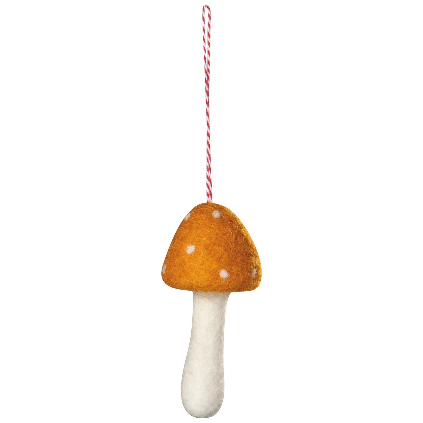 Toadstool Felt Christmas Tree Ornaments (Assorted)