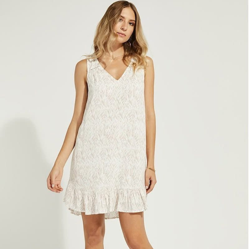 Gentle Fawn Pixel Ruffle Dress size medium