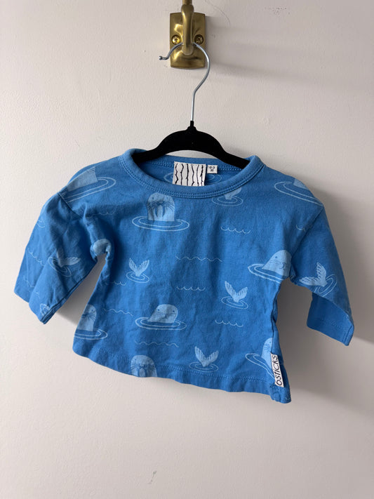 6 Sticks Long Sleeve Shirt - Size 0/3 Months