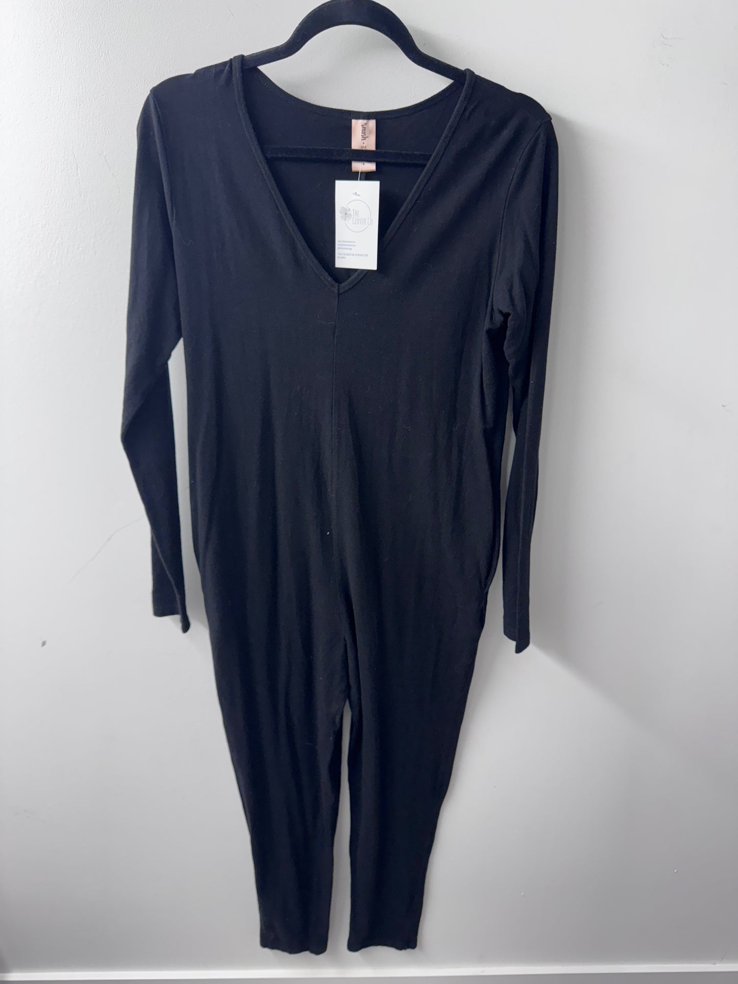 Smash & Tess Friday Romper Black - Size Small