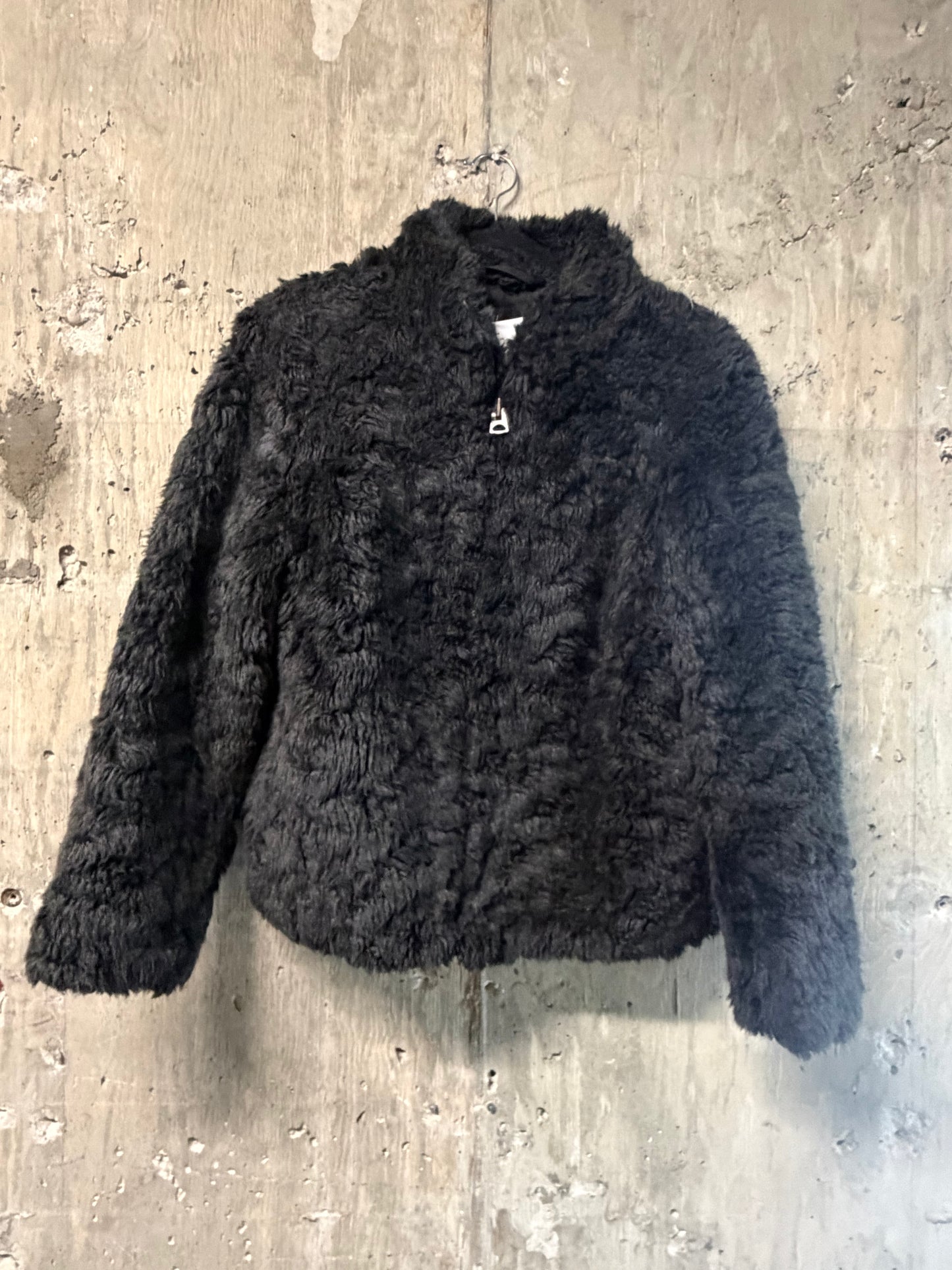 Wilfred Free Black Teddy Jacket
