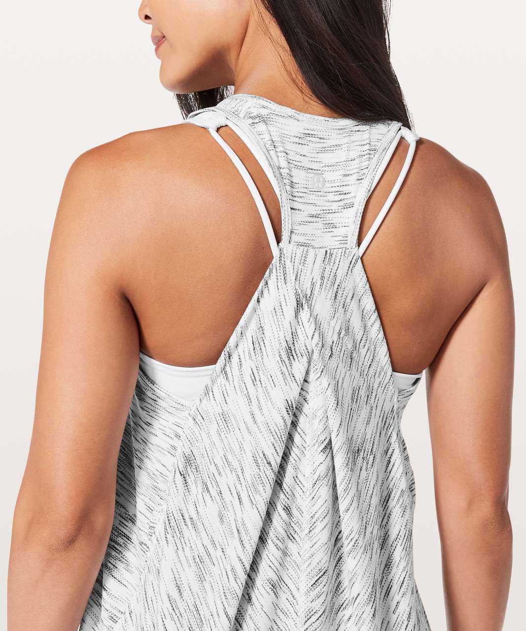 Lululemon Essential Tank
Tiger Space Dye Black White size 6
