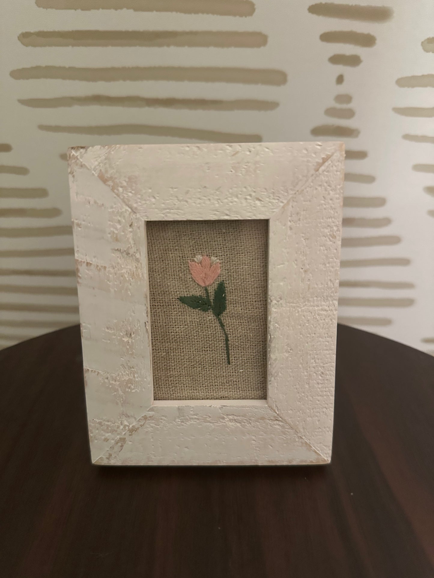 Needle and Fern - Embroidered Tulip Stem