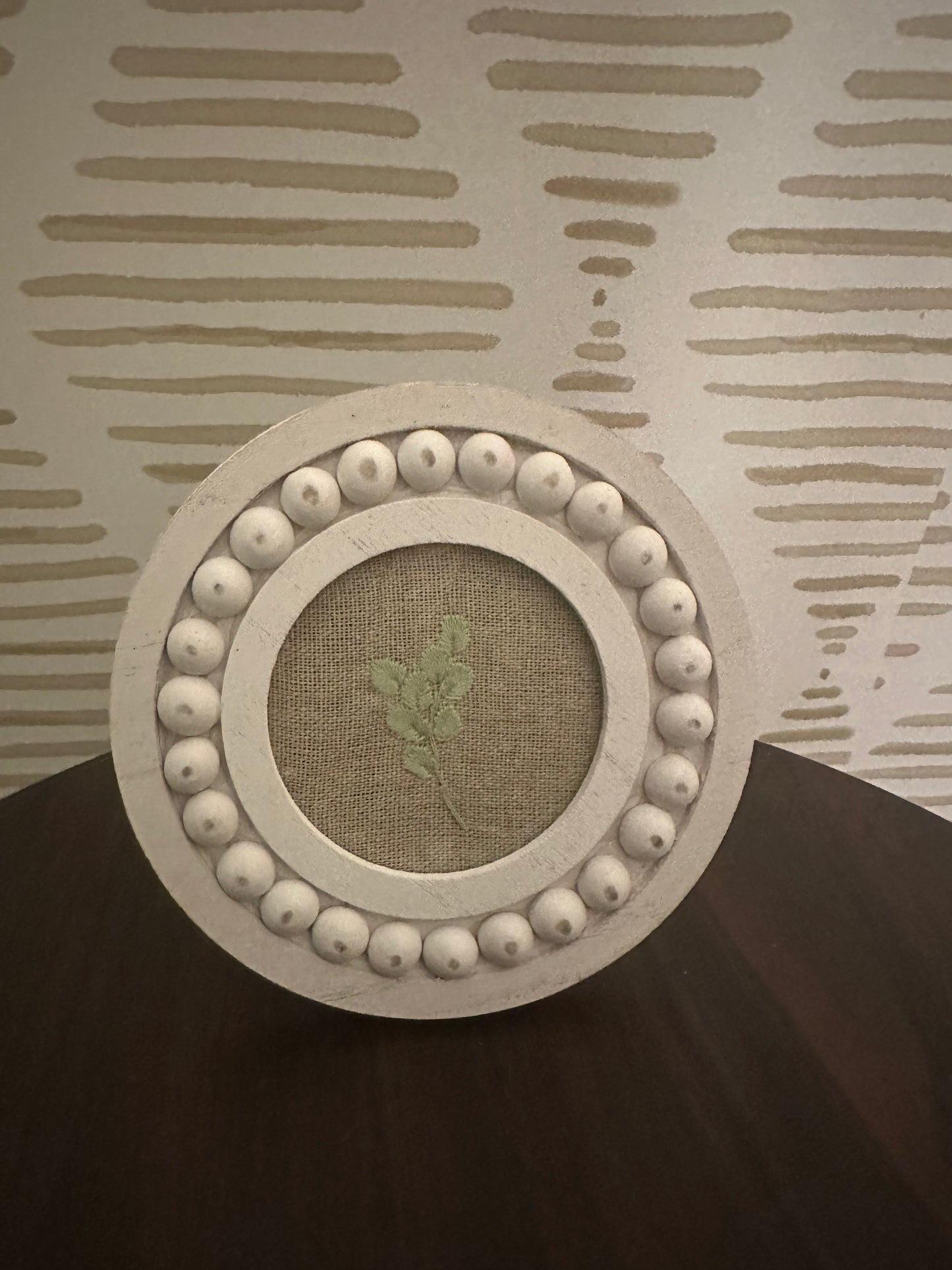 Needle and Fern - Embroidered Leaf