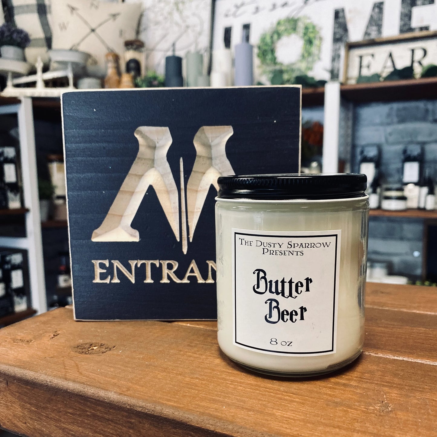 The Dusty Sparrow - Butter Beer Candle