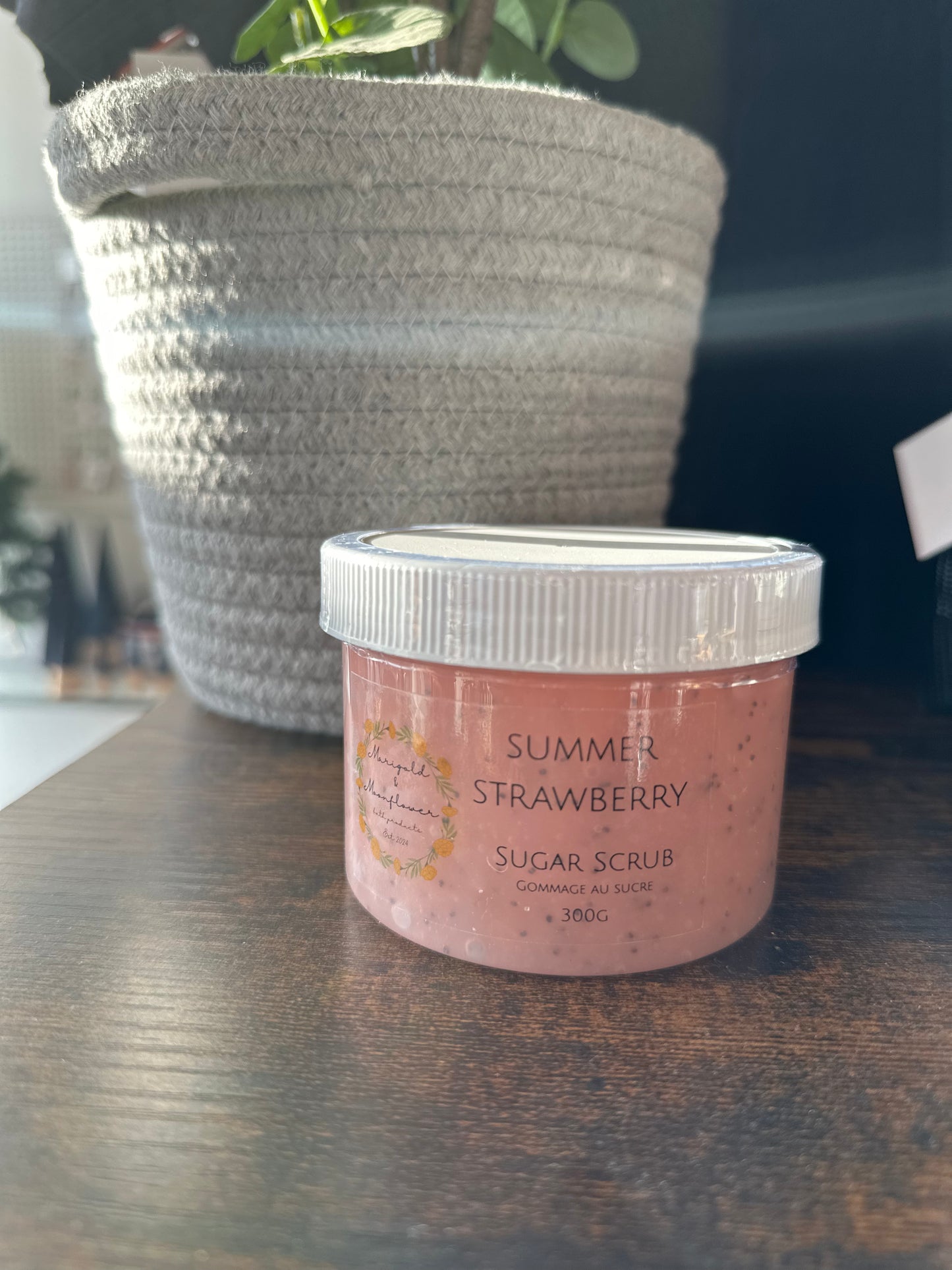 Summer Strawberry Sugar Scrub