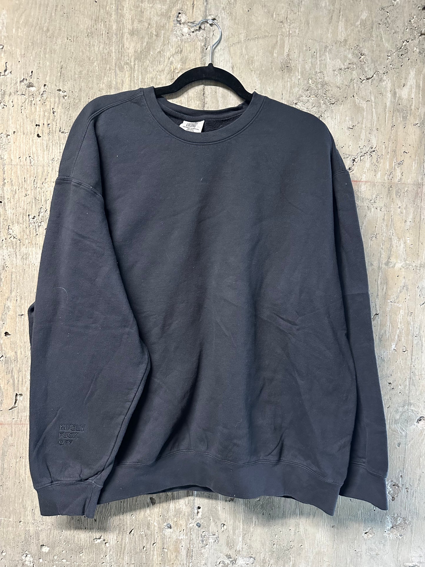 Hidden Message Crewneck - Sz XL