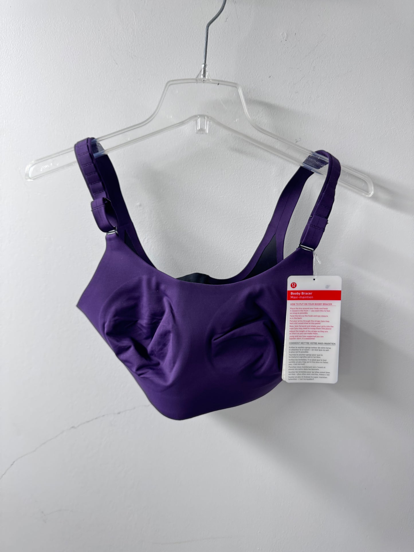 Lululemon Booby Bracer Bra - Size 34DD
