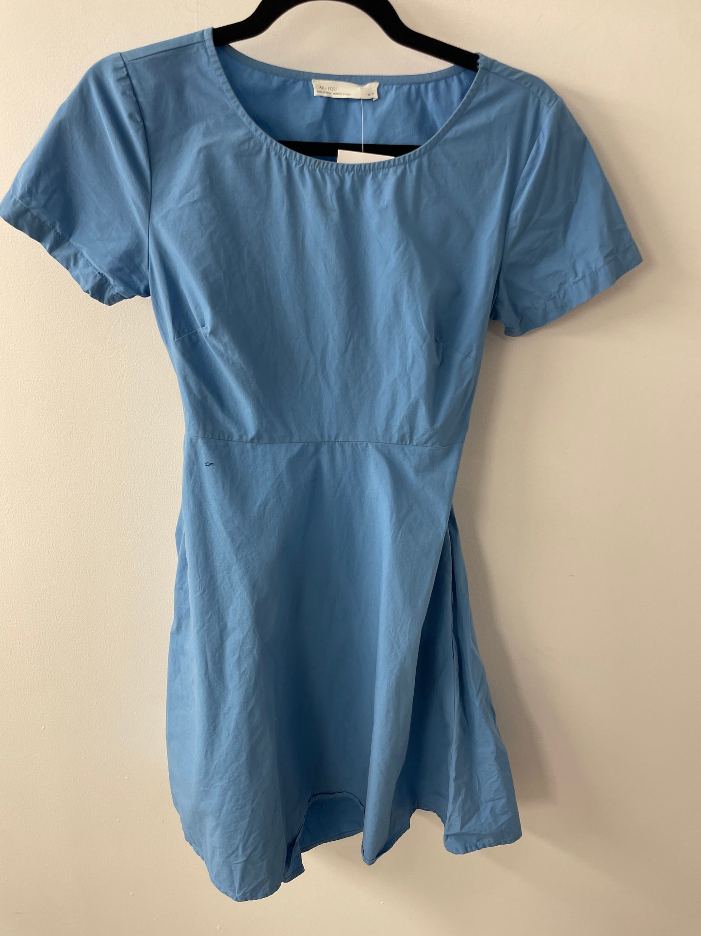 Oak + Fort Open Back Midi Dress Sz Small