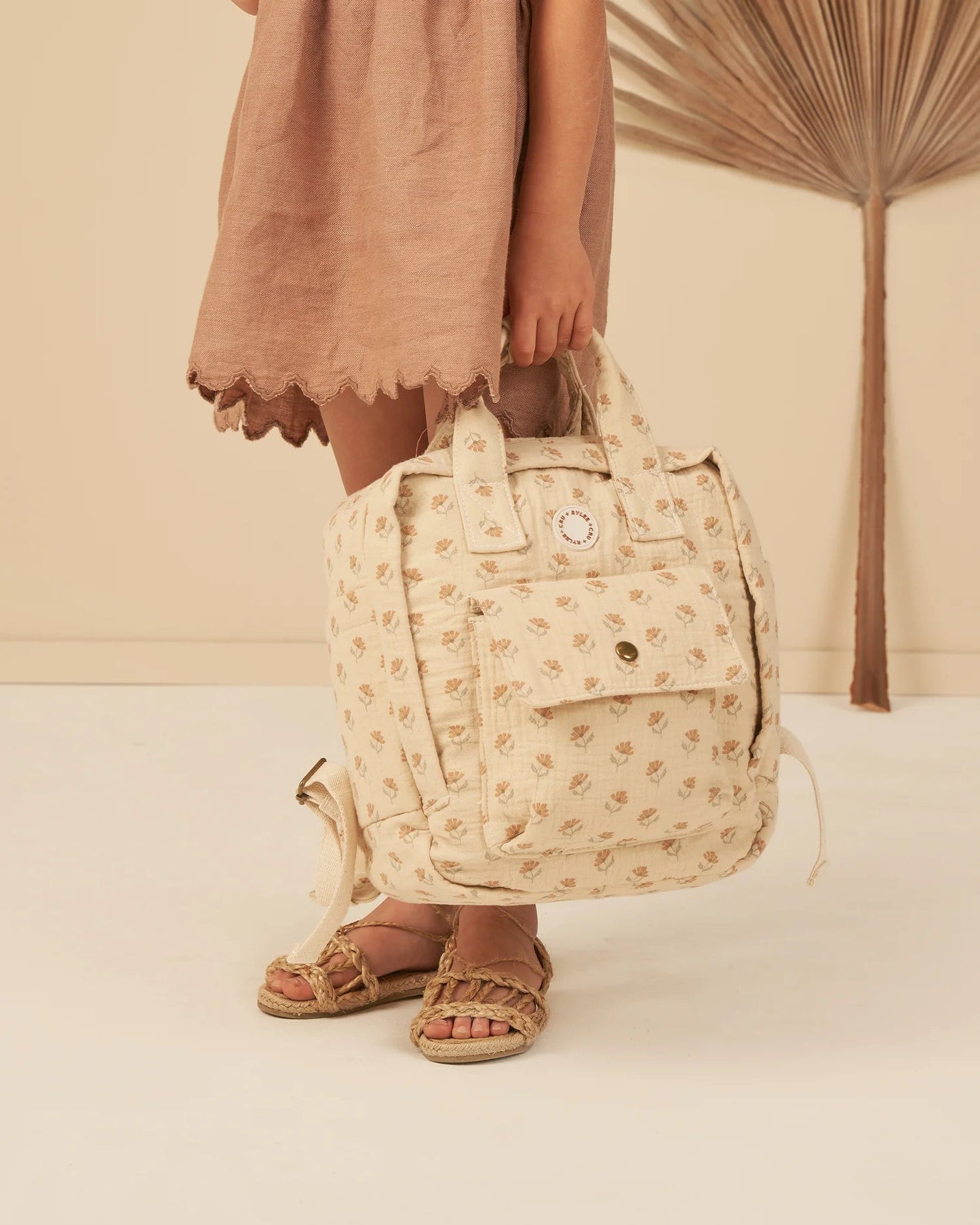 Rylee + Cru Vintage Floral Backpack