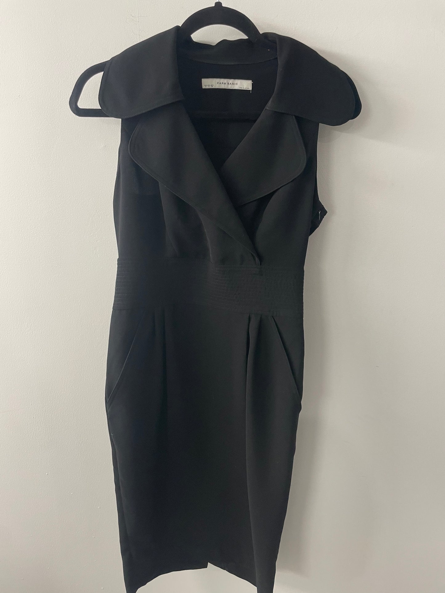 Zara Black Dress Sz S