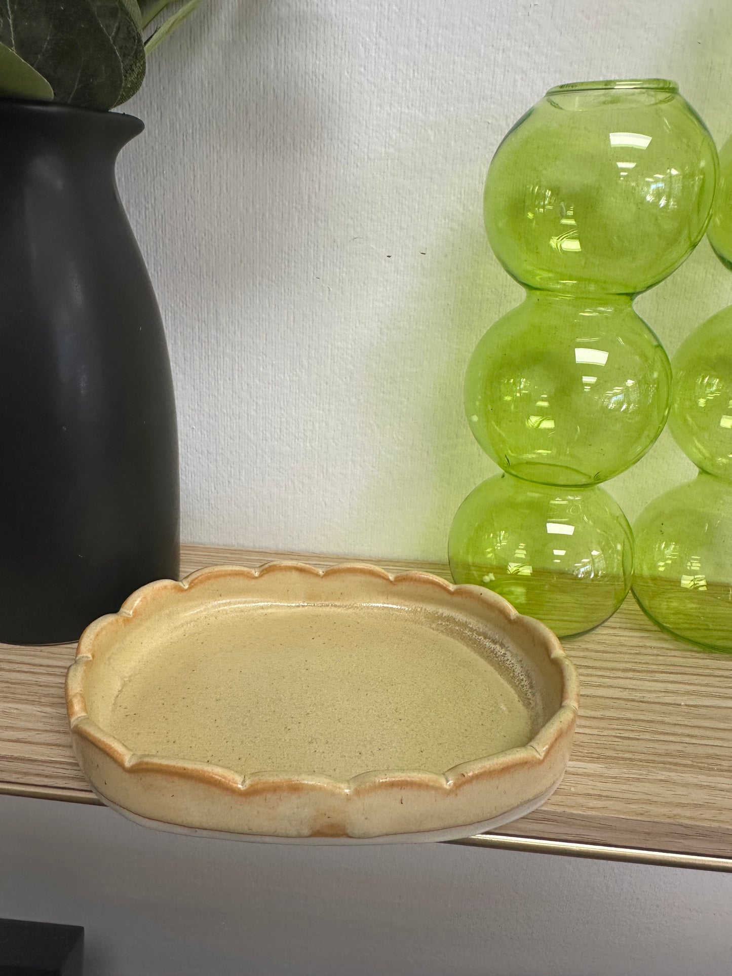 Tulie Pottery Oval Trinket Dish