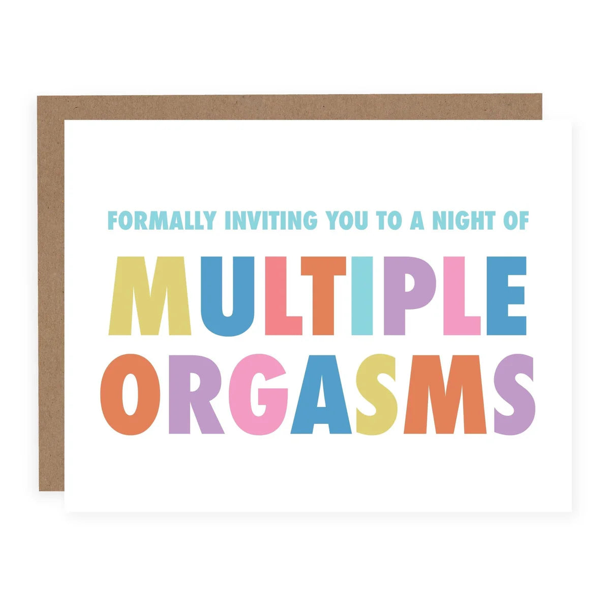 Multiple Orgasms Card