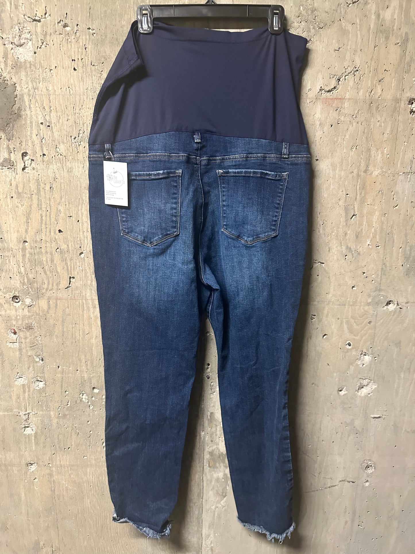 Pink Blush Maternity Jeans Sz 3X