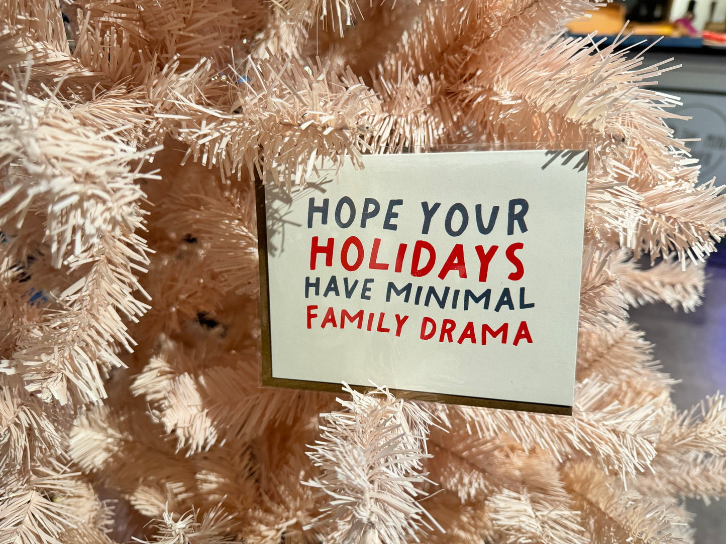 Family Drama - Christmas Card