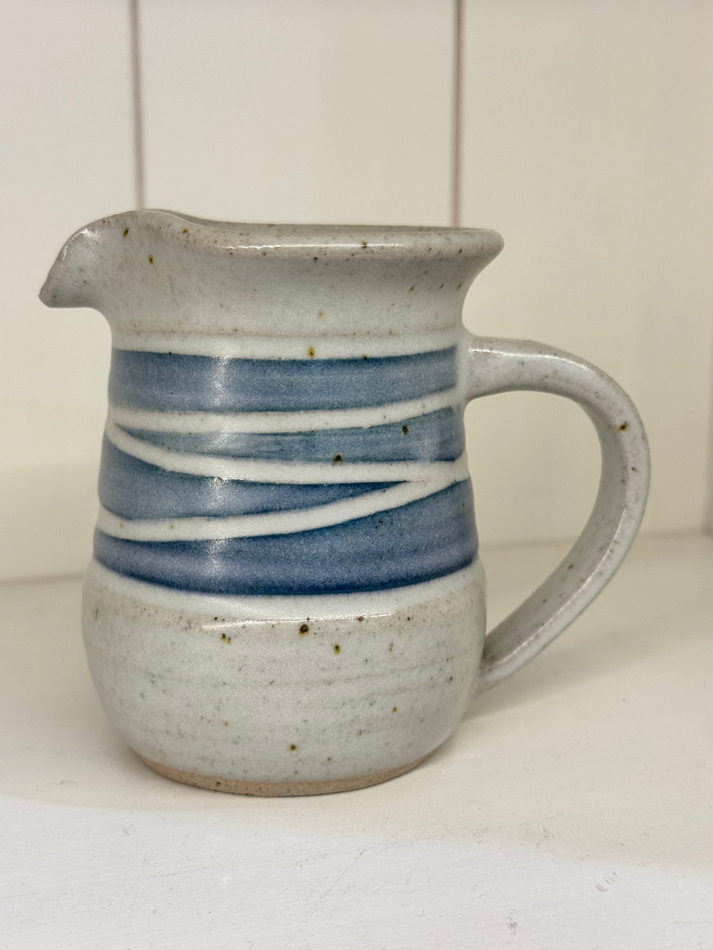 Blue/Grey Pottery Creamer