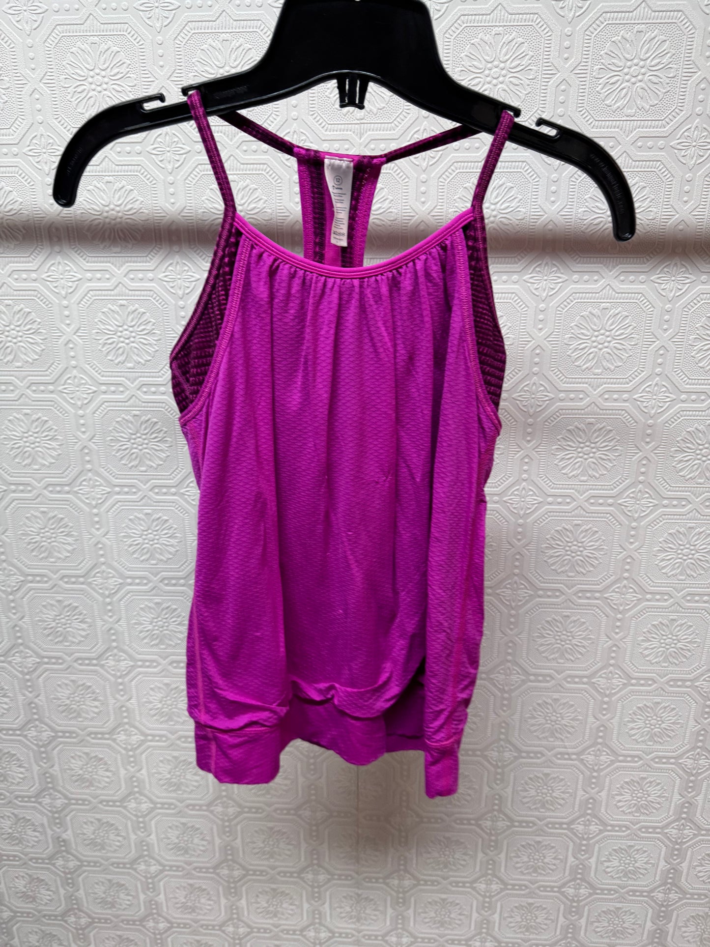 Ivivva Pink Tank - Size 12