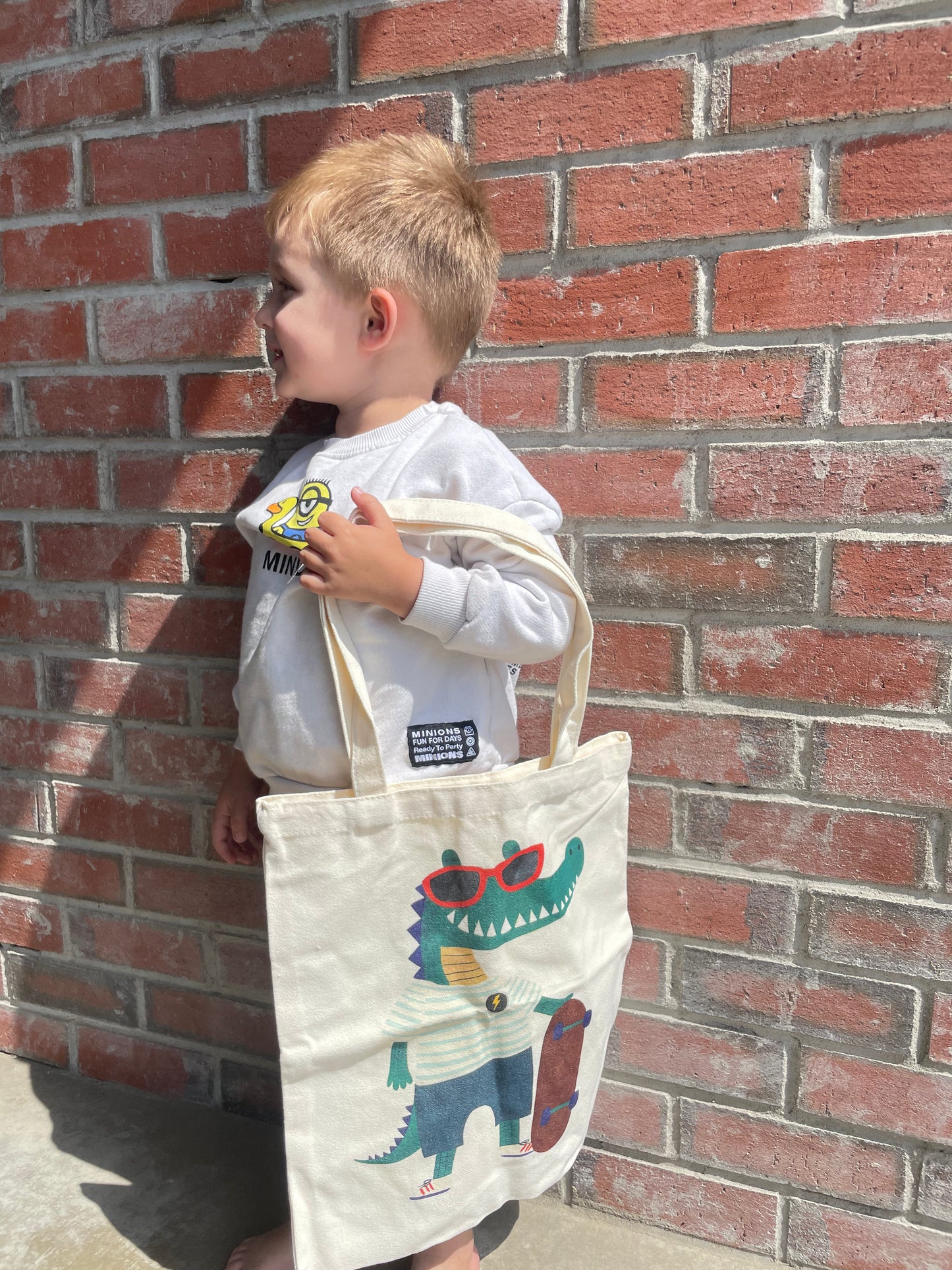Alligator Canvas Bag