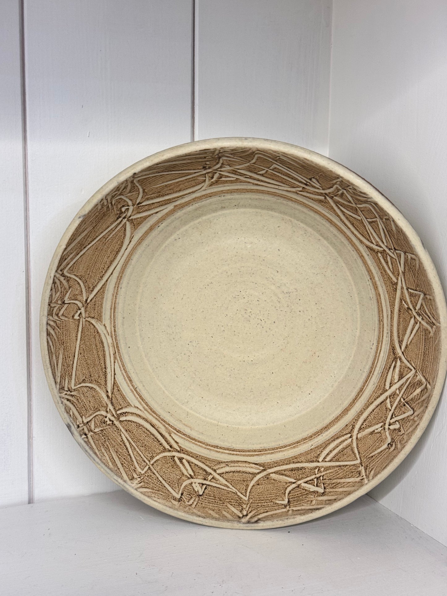 Textured Pottery Bowl