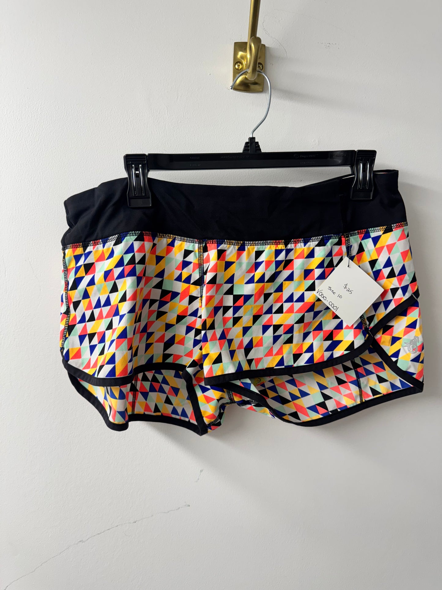 Lululemon Seawheeze Speed Shorts Mosaics Size 10