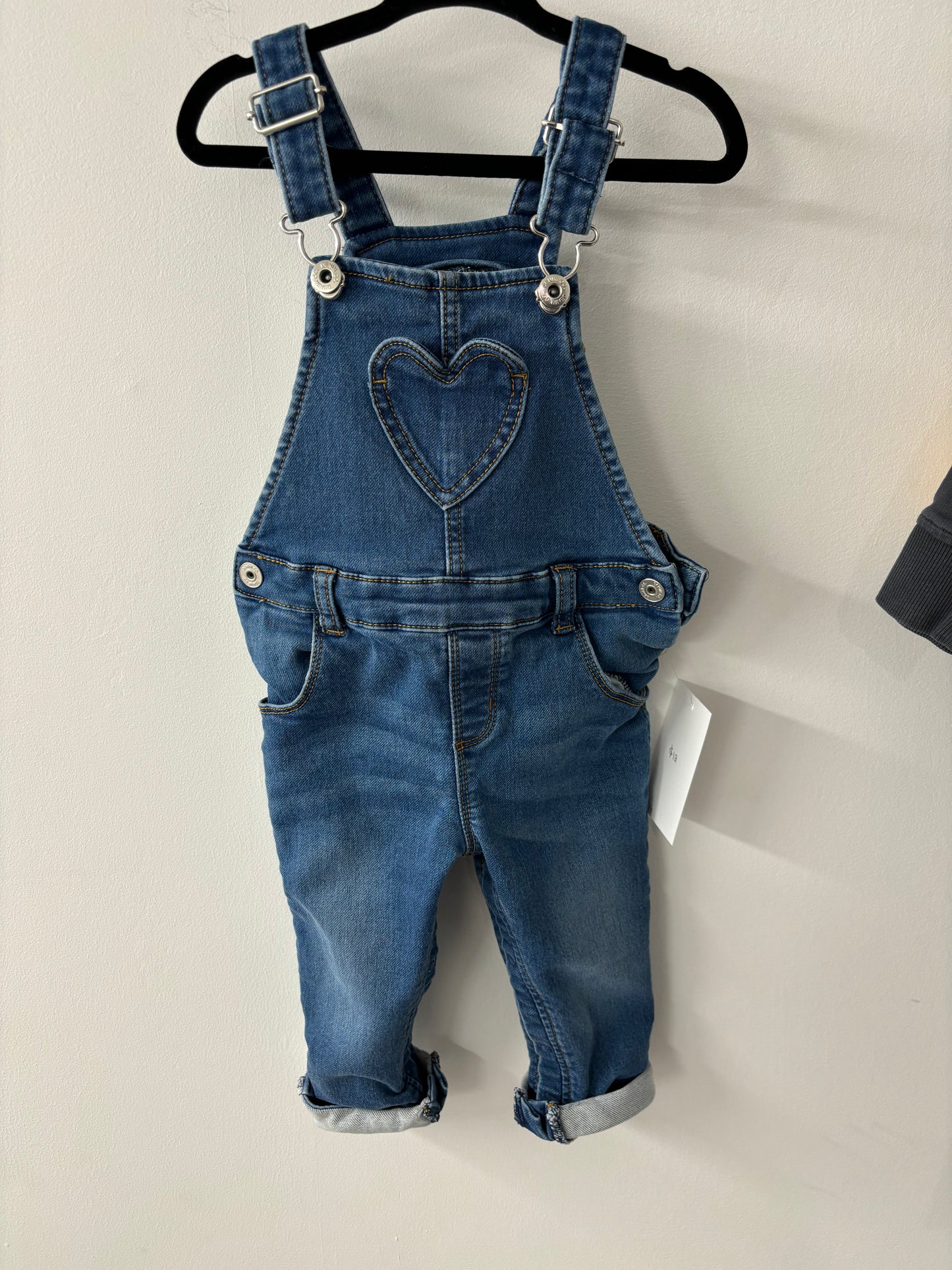 Denim Overall 12-18 M