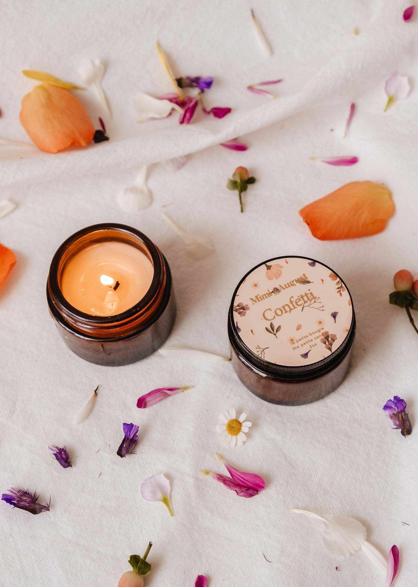 Mimi & August - Confetti – 2 oz Soy Candle: 2 oz