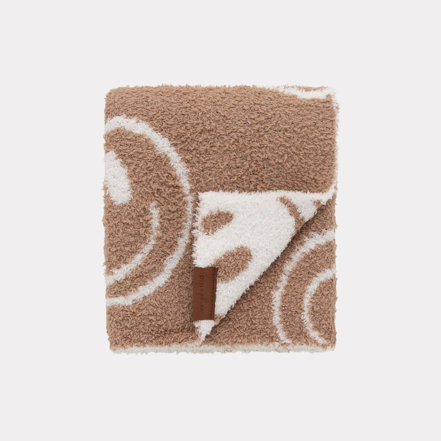 Pip + Phee - Plush Loveys | 15" x 20": Plush - Caramel Smiles