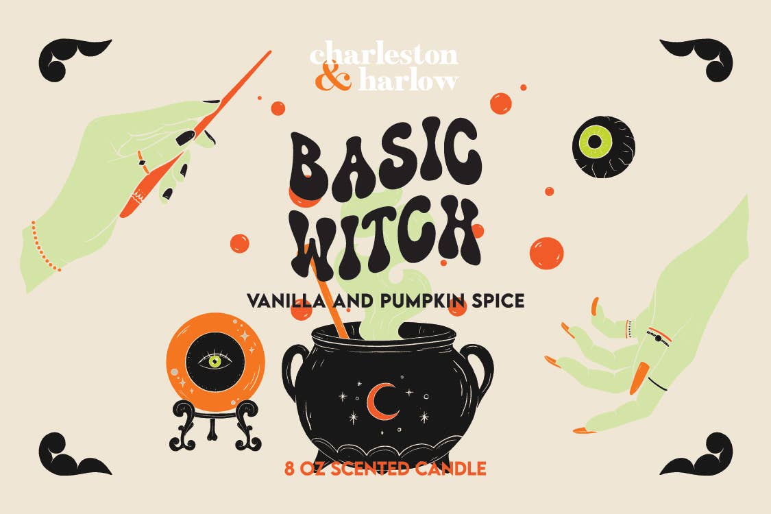 Charleston & Harlow Candle Co. - Basic Witch