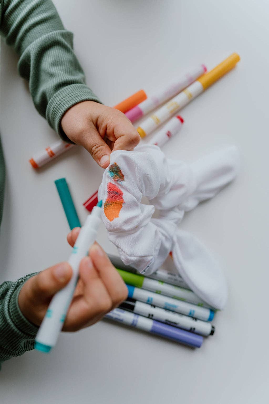 Created Mother - Colour-Me Scrunchie sets: Mini Classic