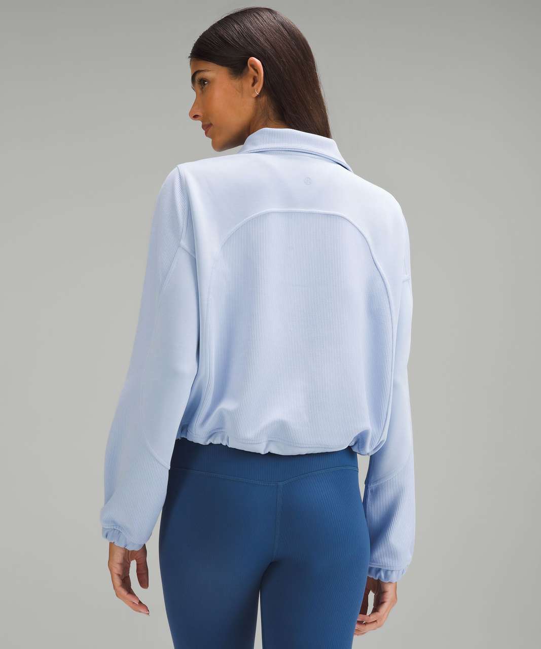 Lululemon Brushed Softstreme Ribbed Half Zip Size 12