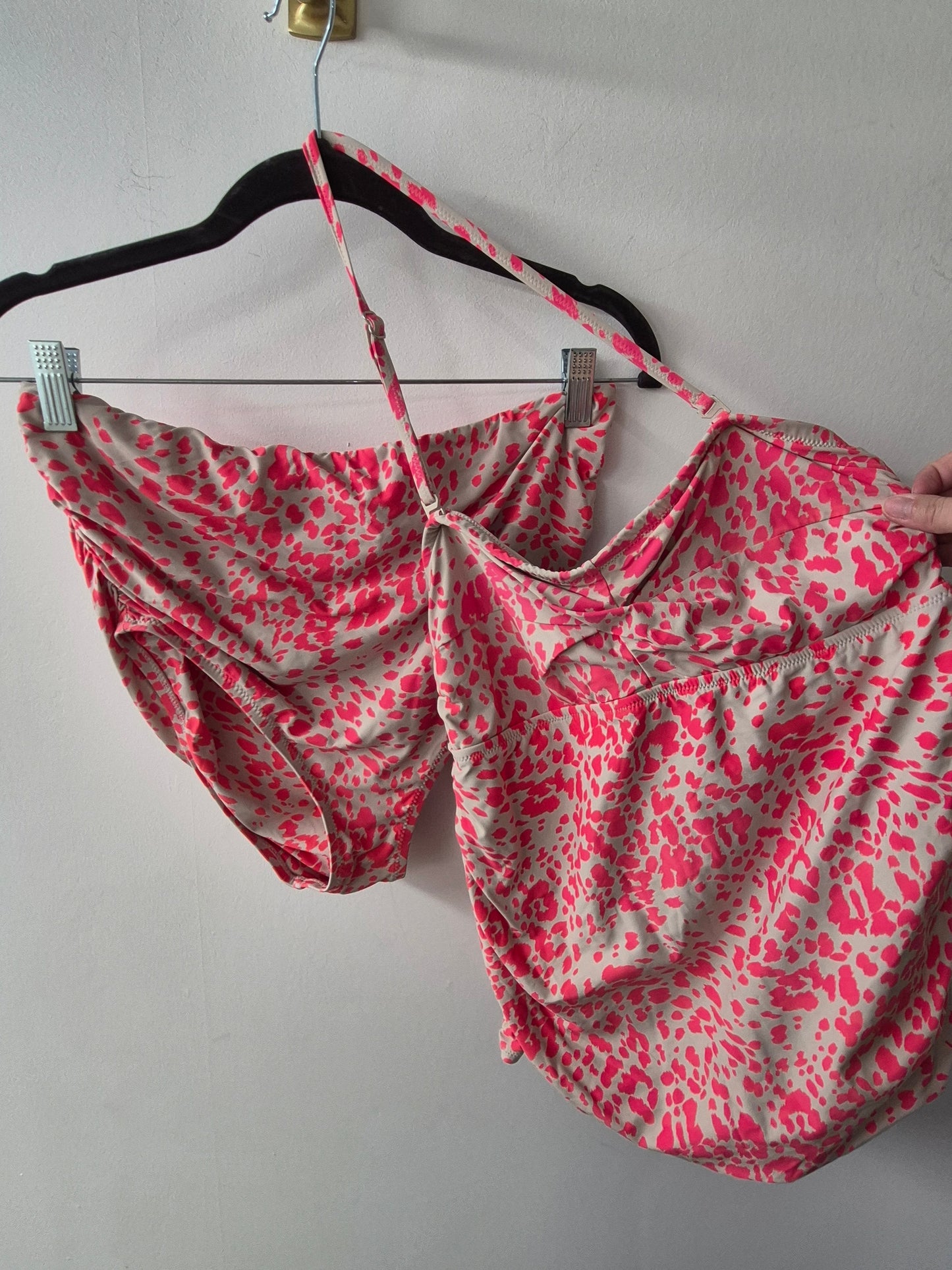 Gap Maternity Swim Tankini And Bottoms Set Size Small