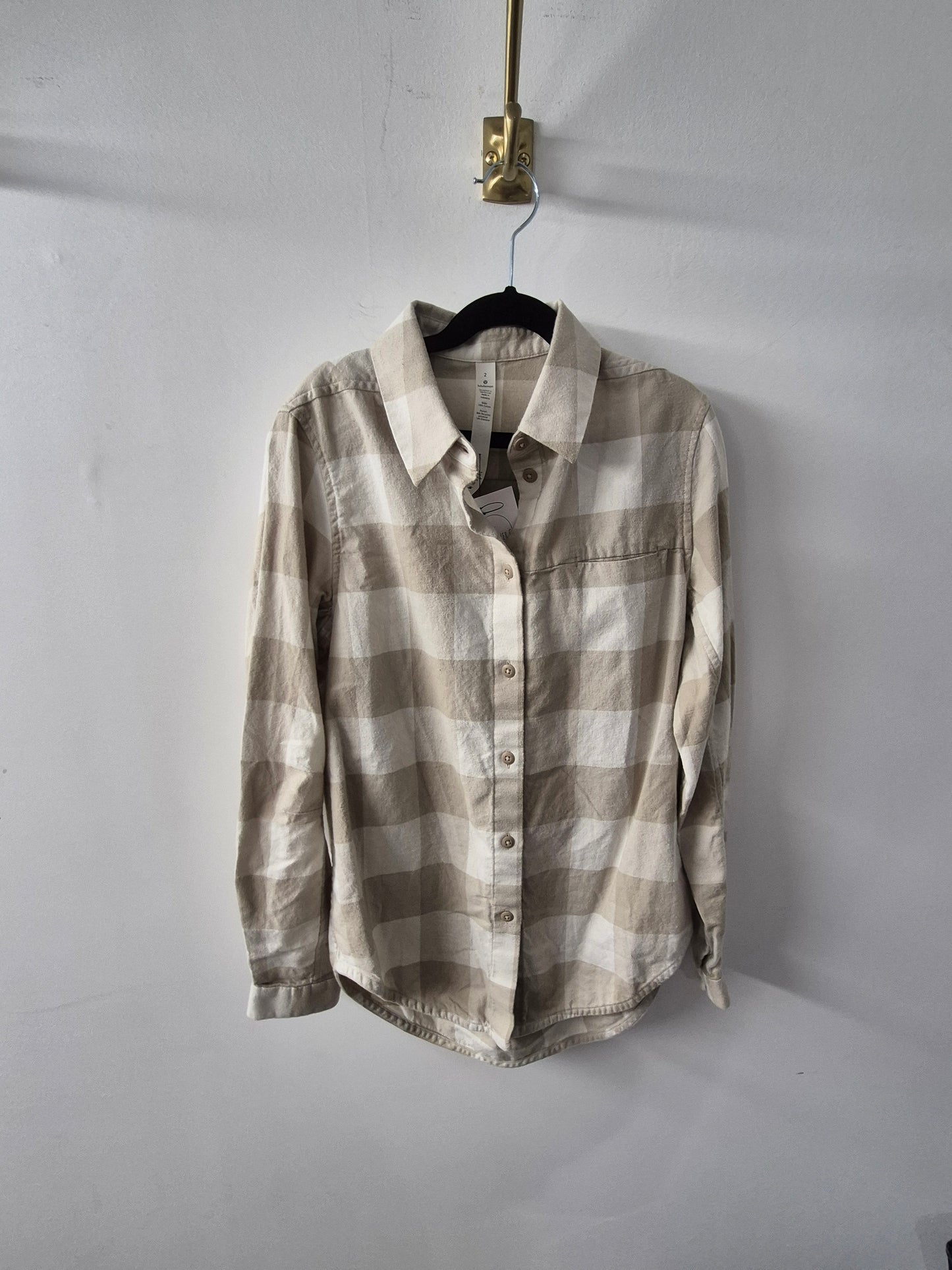 Lululemon Full Day Ahead Shirt Size 2
