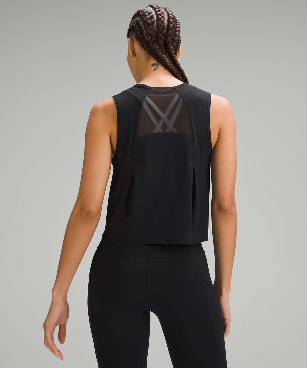 Lululemon Sculpt Cropped Tank Top Size 10