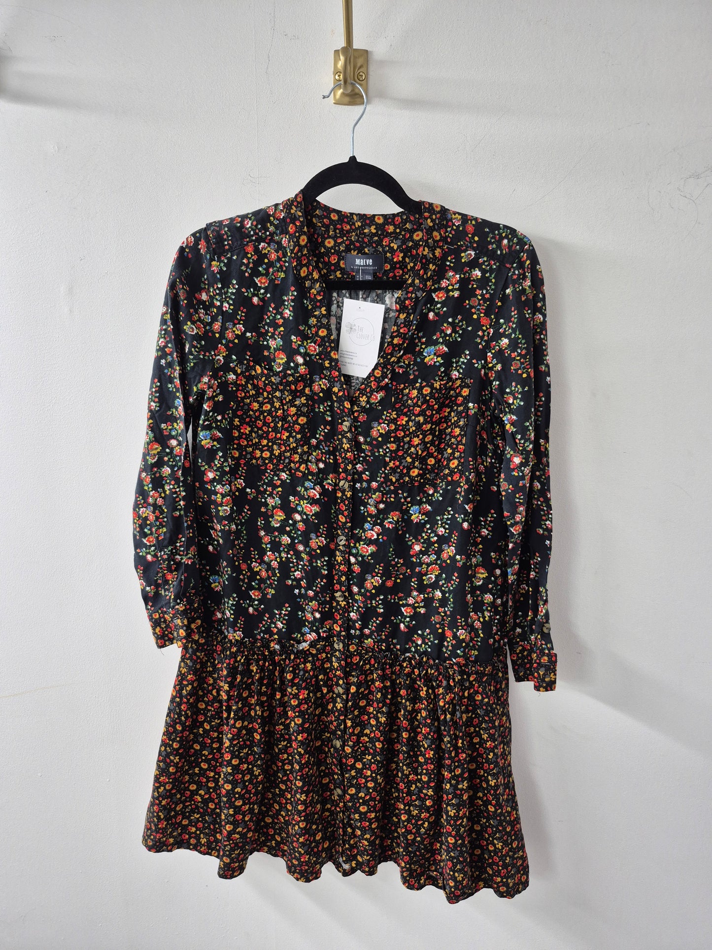 Anthropologie Marlie Button-Front Tunic Size 2