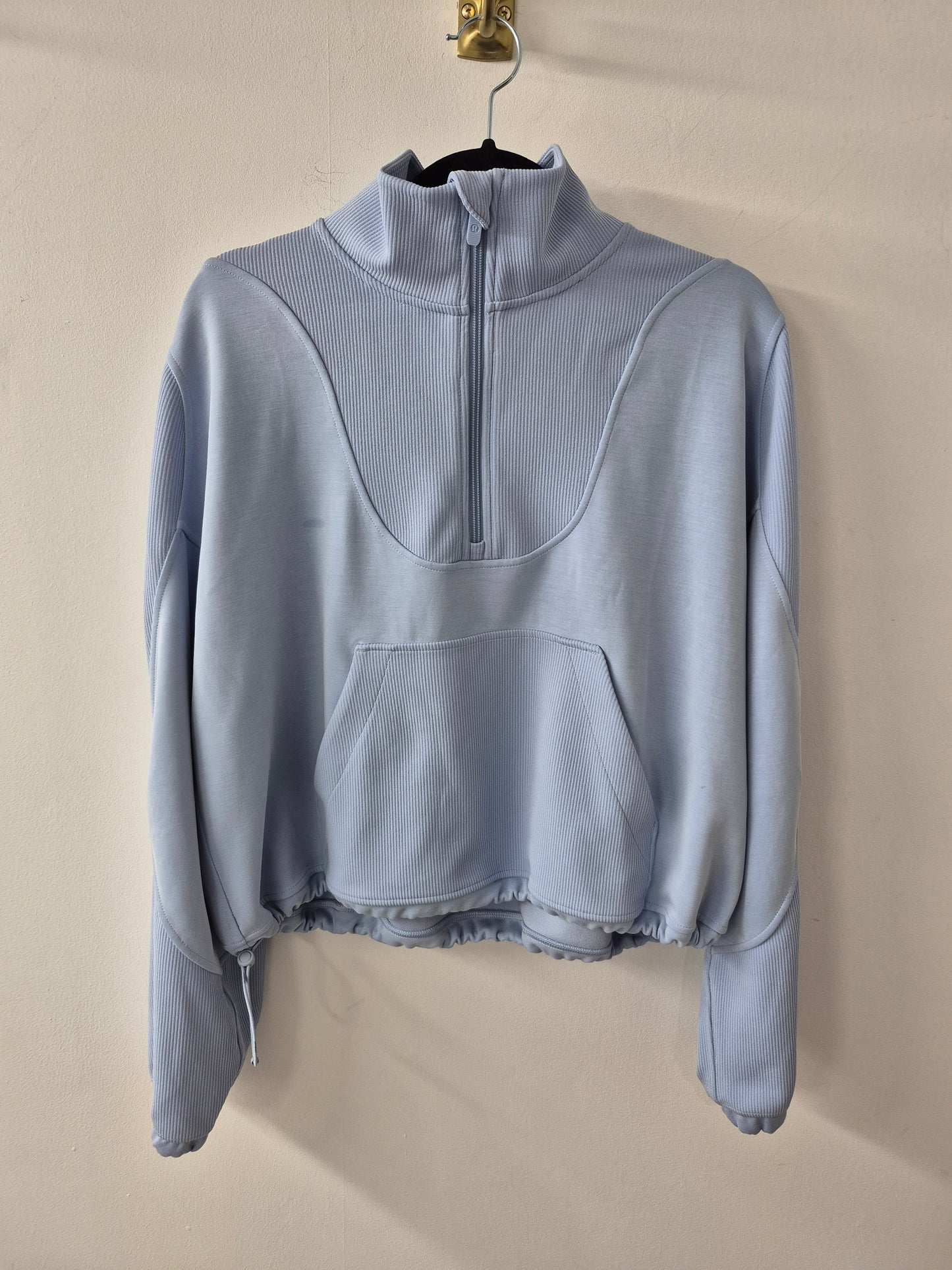 Lululemon Brushed Softstreme Ribbed Half Zip Size 12