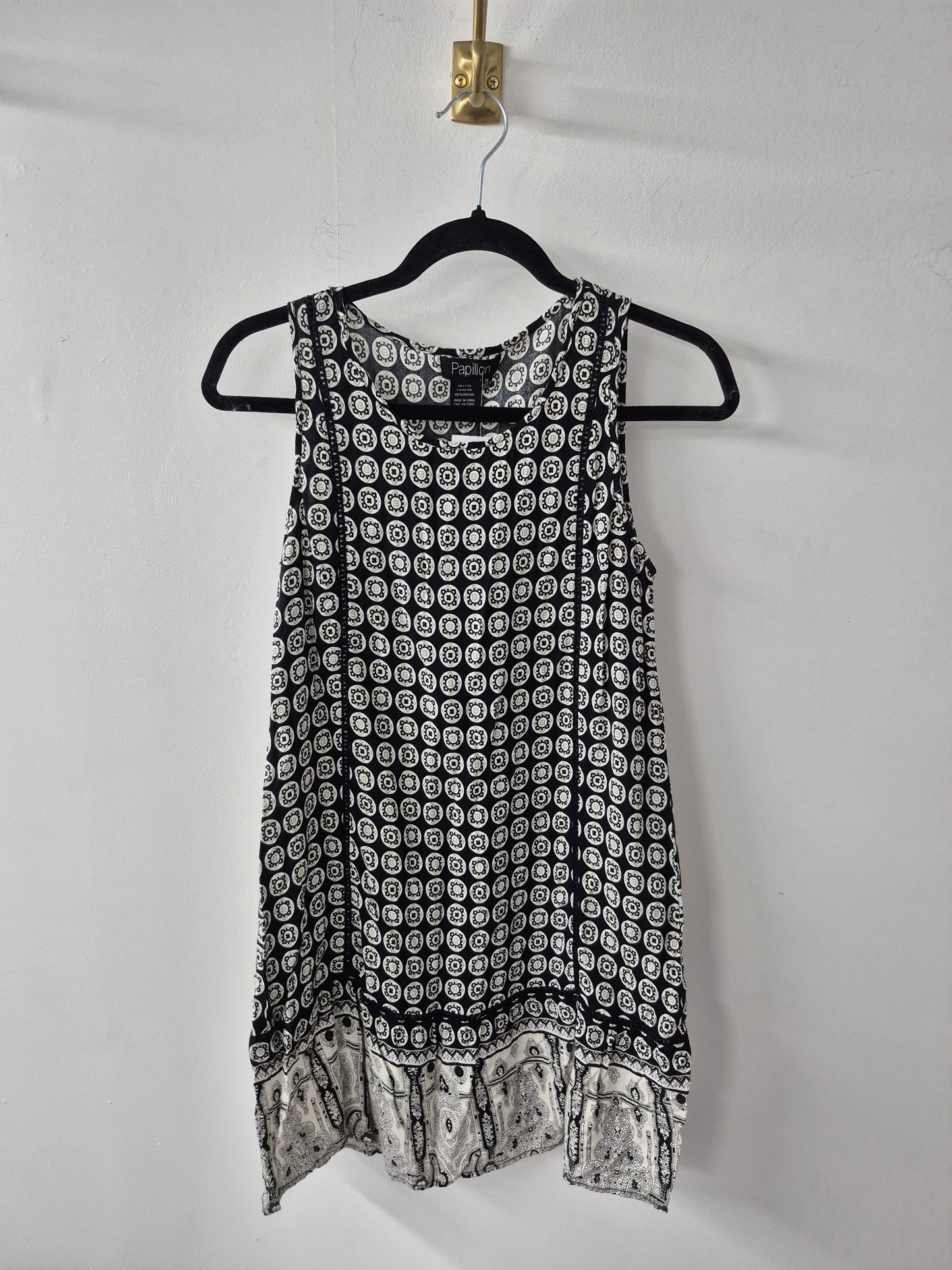 Papillon Boho Paisley Dress Size Medium