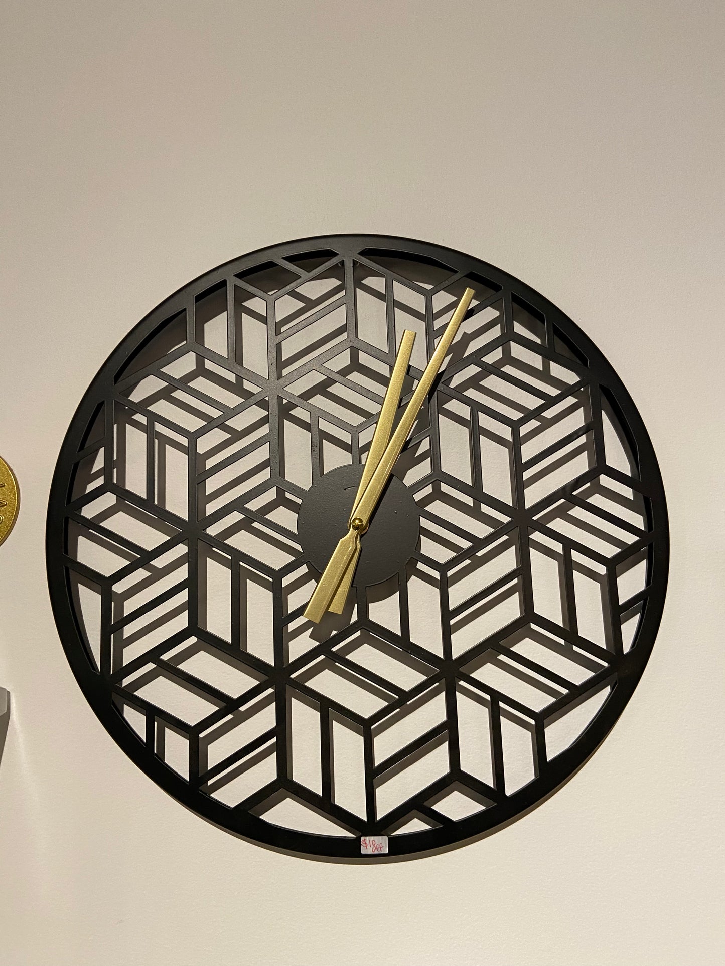 15” metal Clock