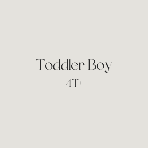 Toddler Boy 4T+