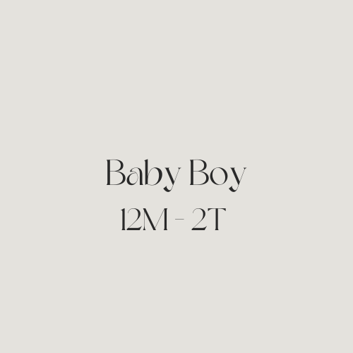 Baby Boy 12M-2T