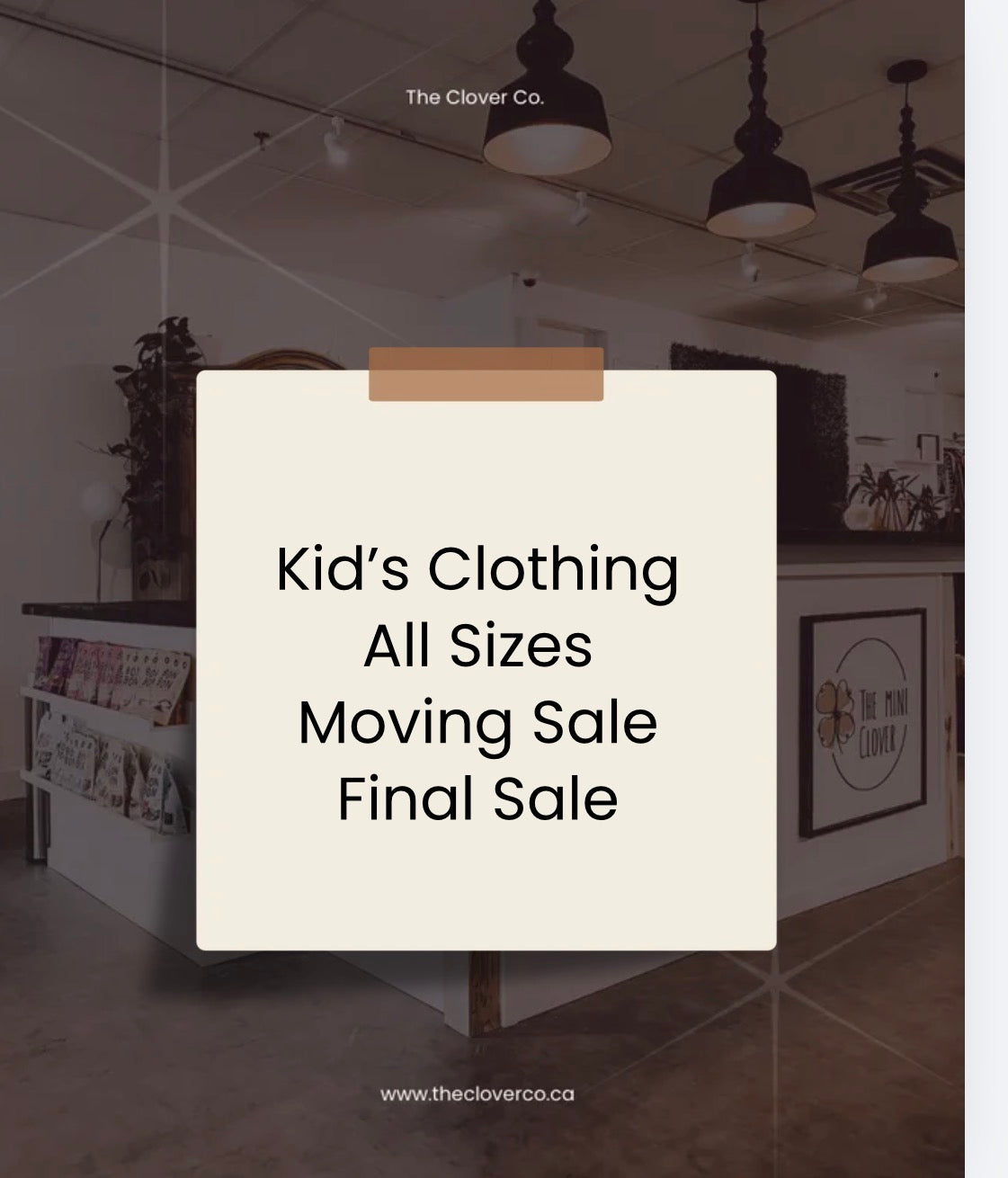 Kid’s Clearance (All Sizes)