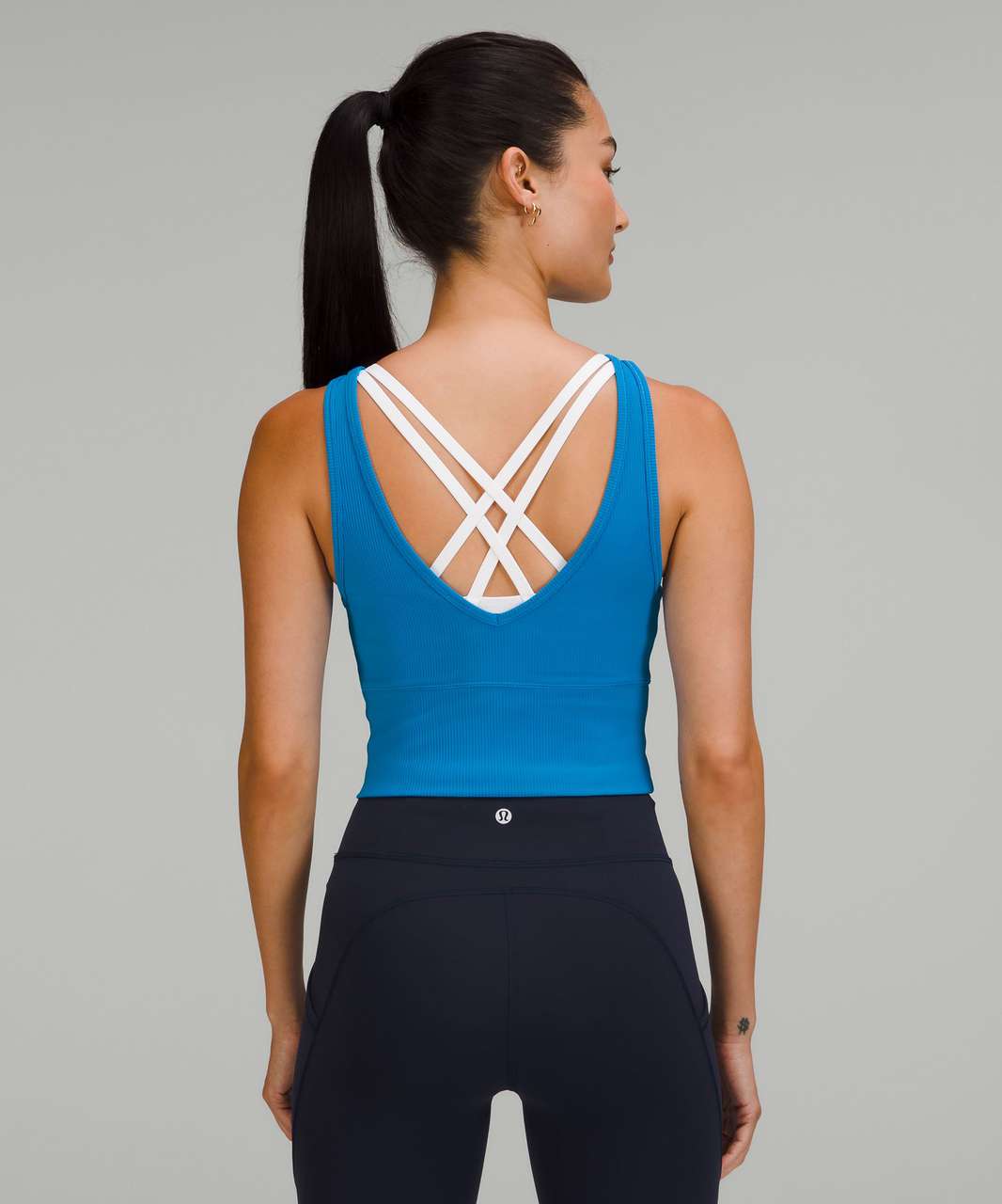 Lululemon Power Pivot Ribbed Tank Top Sz 14