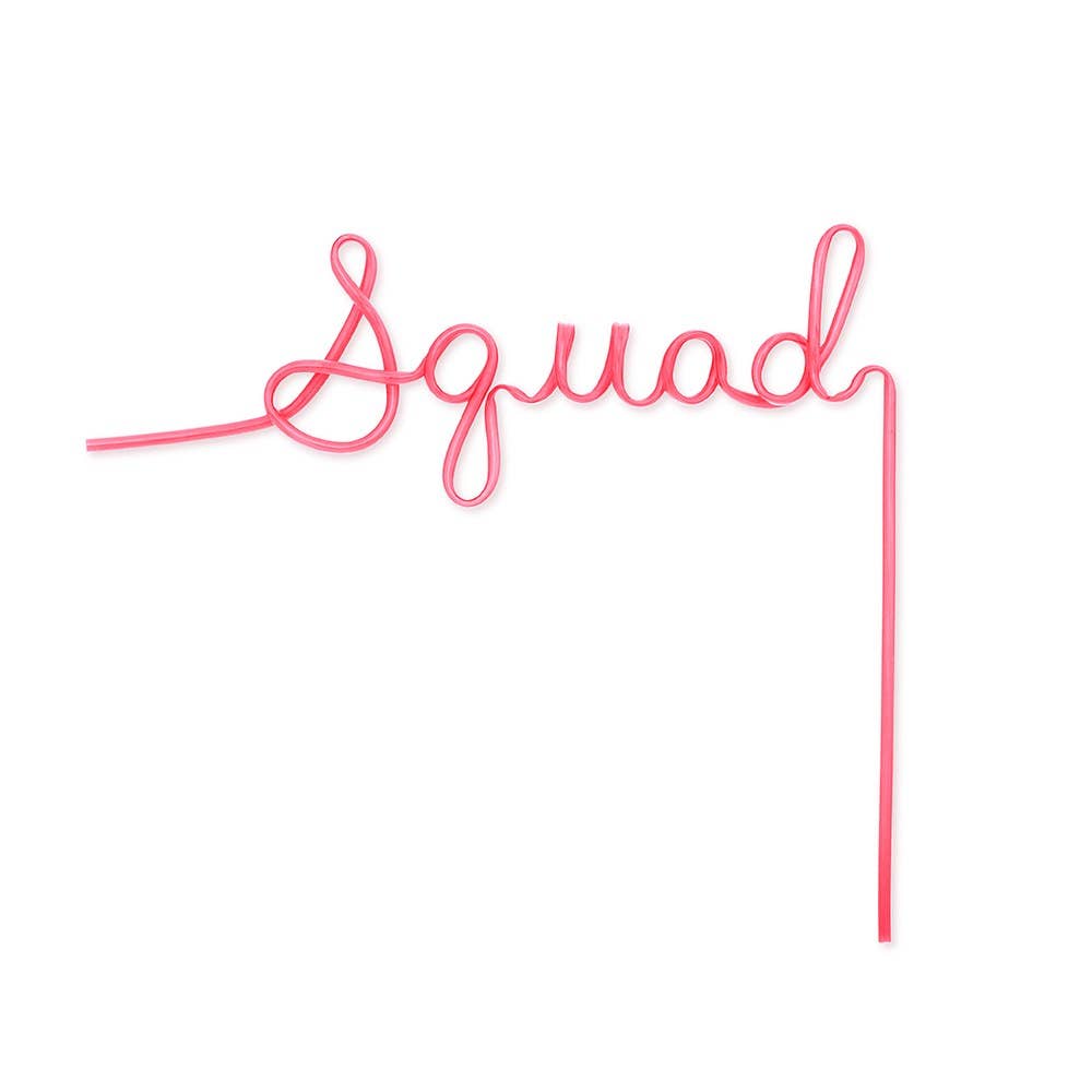 Weddingstar Inc. - Bachelorette Party Silly Straw - Squad