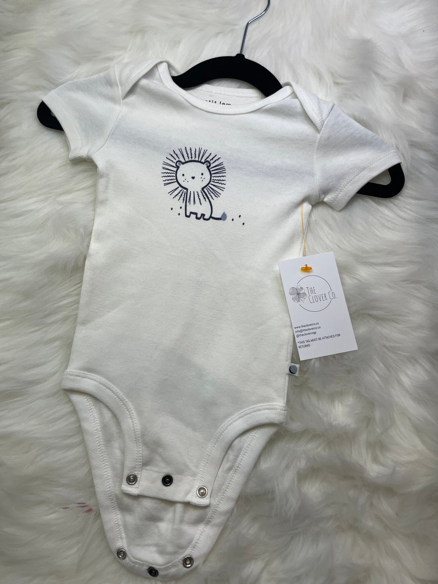 petite lem onesie 9m